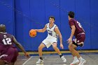MBBall vs Sprinfgfield  Wheaton College Men’s Basketball vs Springfield College. - Photo By: KEITH NORDSTROM